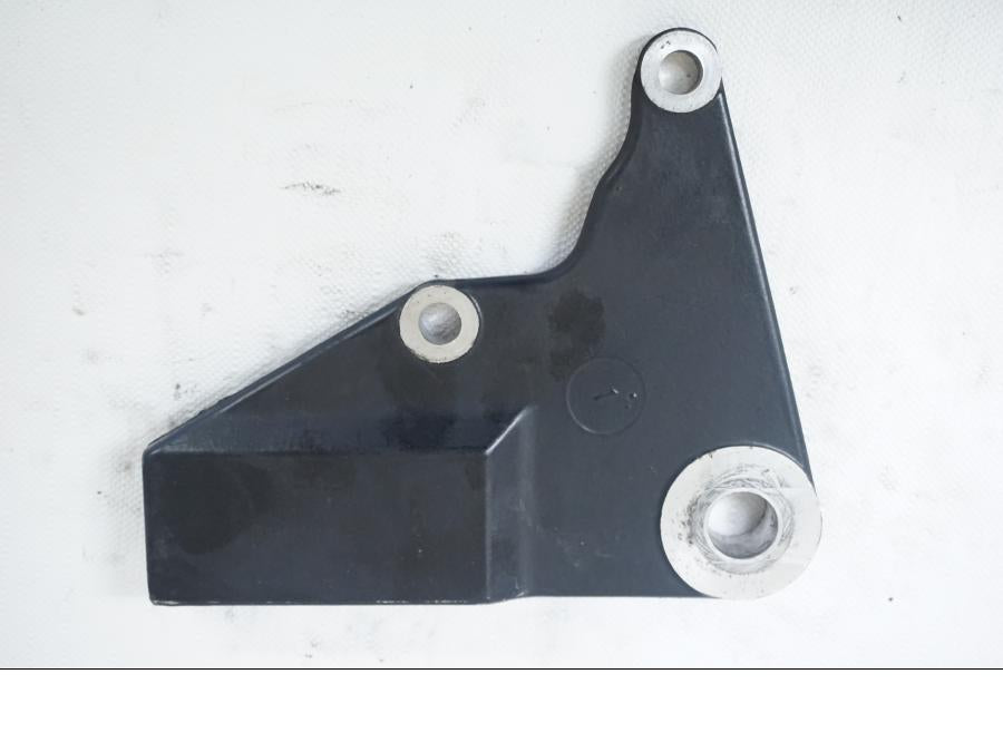 Baksidan på Bromsoksfäste från en Triumph Bonneville -2001 motorcykel.