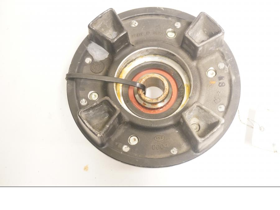 Höger sida på Remhjulsfäste från en Kawasaki VN 900 -2007 motorcykel.