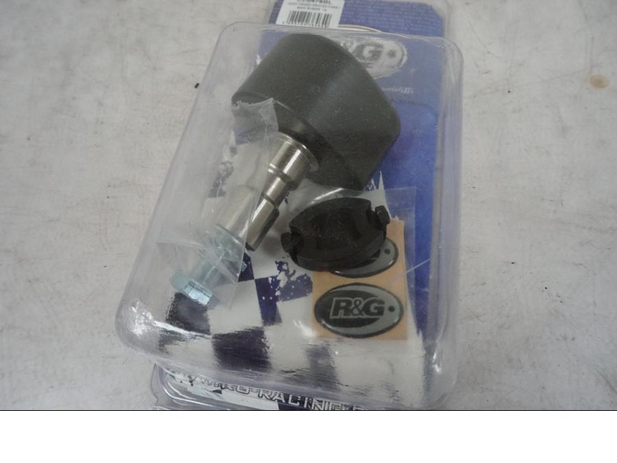 Höger sida på Kraschpuckar från en BMW S1000R -2019 motorcykel.