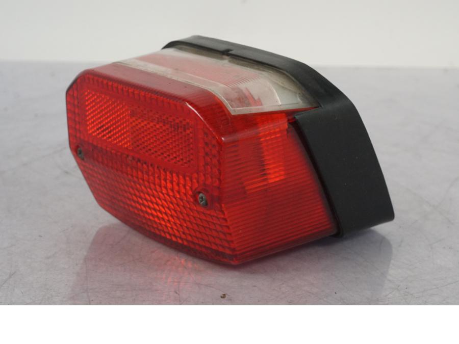 Snett uppifrån på Baklampa från en BMW R 1100 GS -1998 motorcykel.