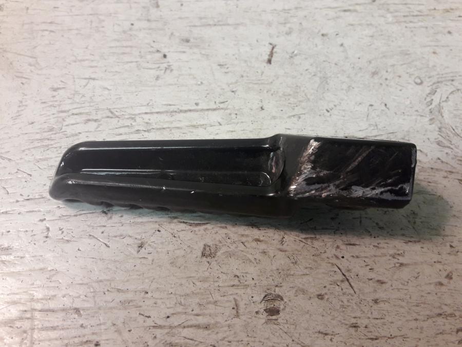 Baksidan på Fotpinne från en Kawasaki ZX-6R -2008 motorcykel.