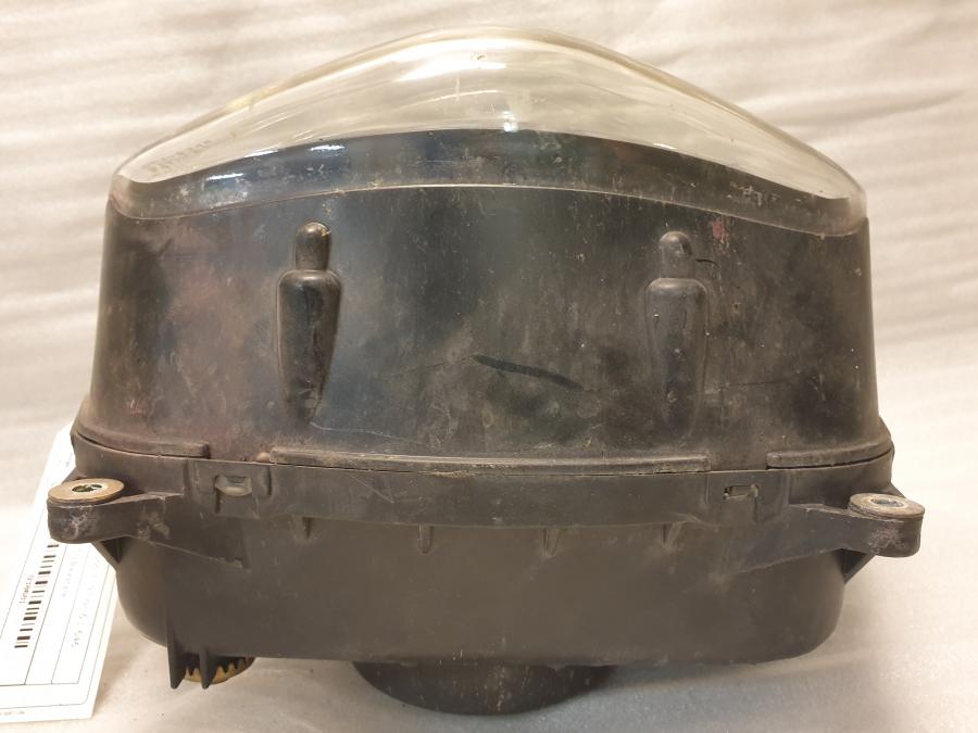 Snett nerifrån på Strålkastare från en Honda VTR 1000 F -1997 motorcykel.