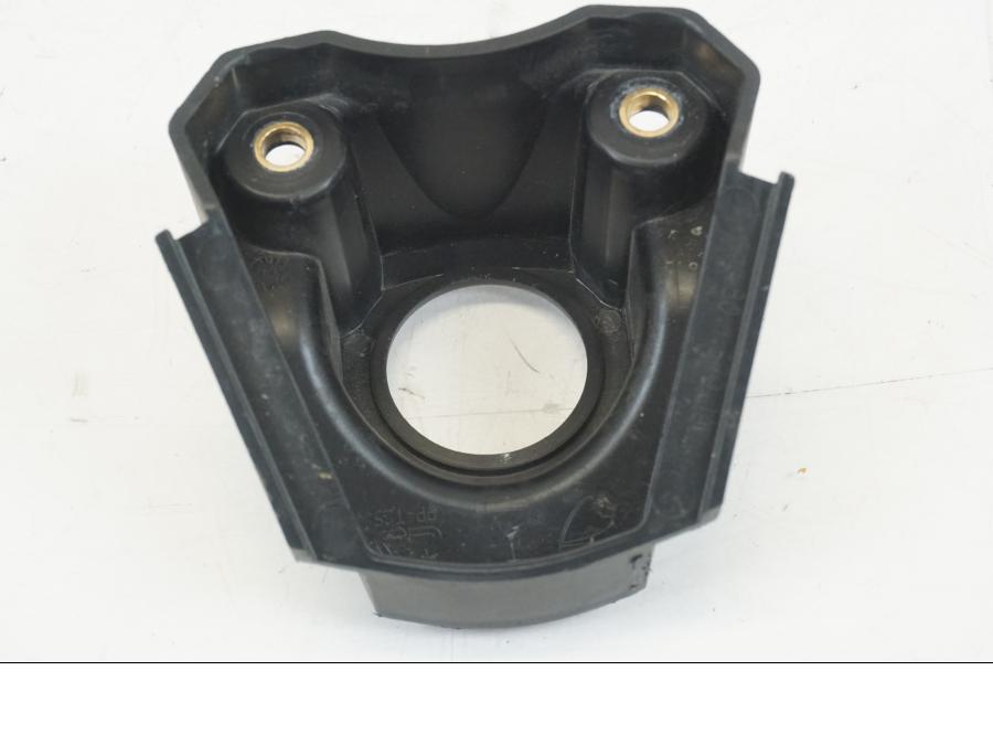 Snett uppifrån på Tändningslåskåpa från en Ducati Hyperstrada -2013 motorcykel.