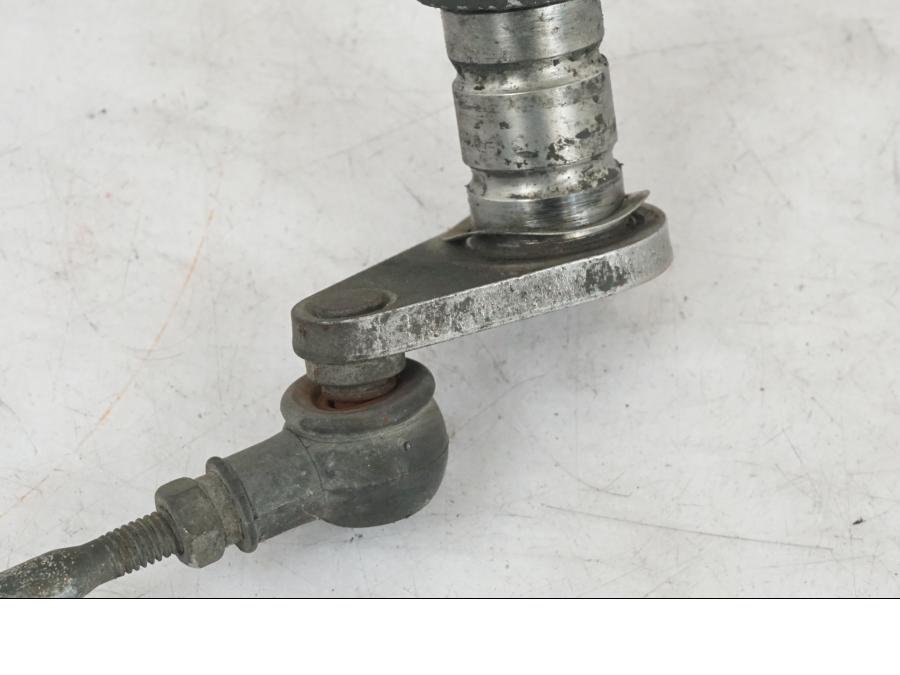 Snett uppifrÄn pÄ VÀxelled frÄn en Triumph Tiger Explorer -2013 motorcykel.