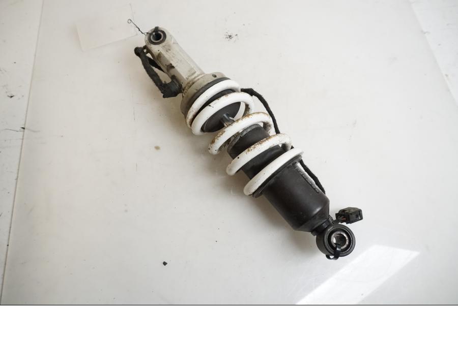 Baksidan på Stötdämpare ESA från en BMW K 1200 S -2007 motorcykel.