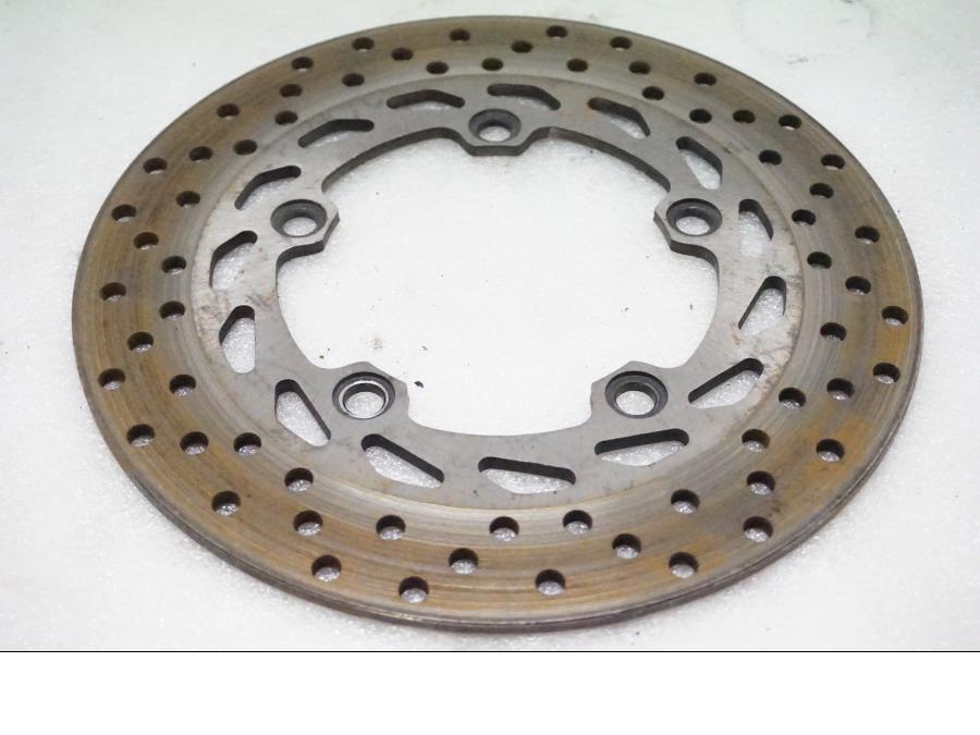 Baksidan pÄ Bromsskiva frÄn en Yamaha FZ1-S -2006 motorcykel.