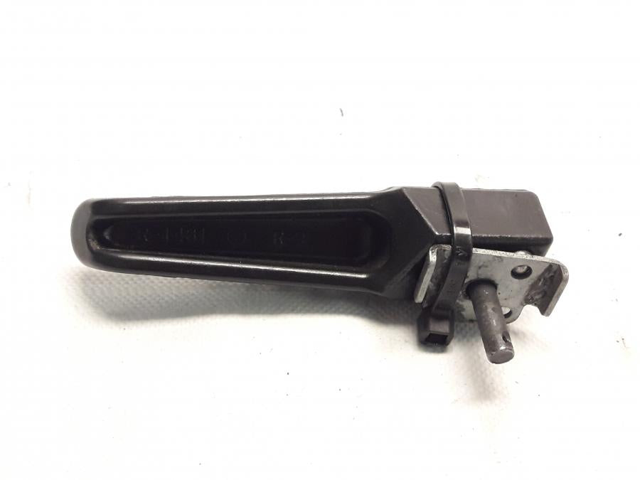 Baksidan på Fotpinne från en Kawasaki Z 800 -2015 motorcykel.