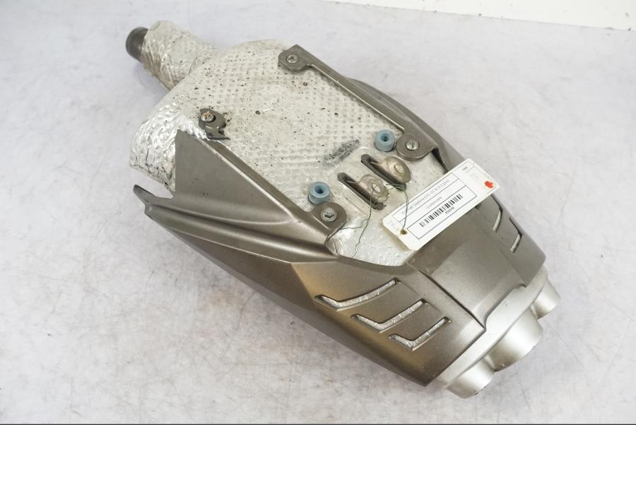 VÀnster sida pÄ LjuddÀmpare frÄn en Triumph Daytona 675 -2007 motorcykel.