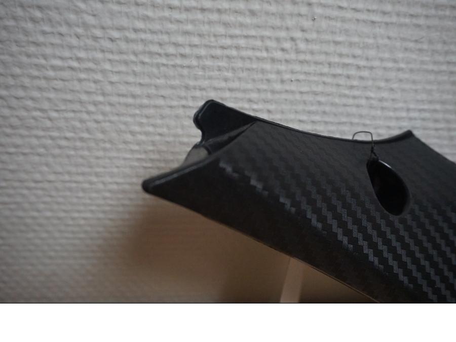 Höger sida på Sidopanel från en Suzuki GSX-R 1000 -2008 motorcykel.