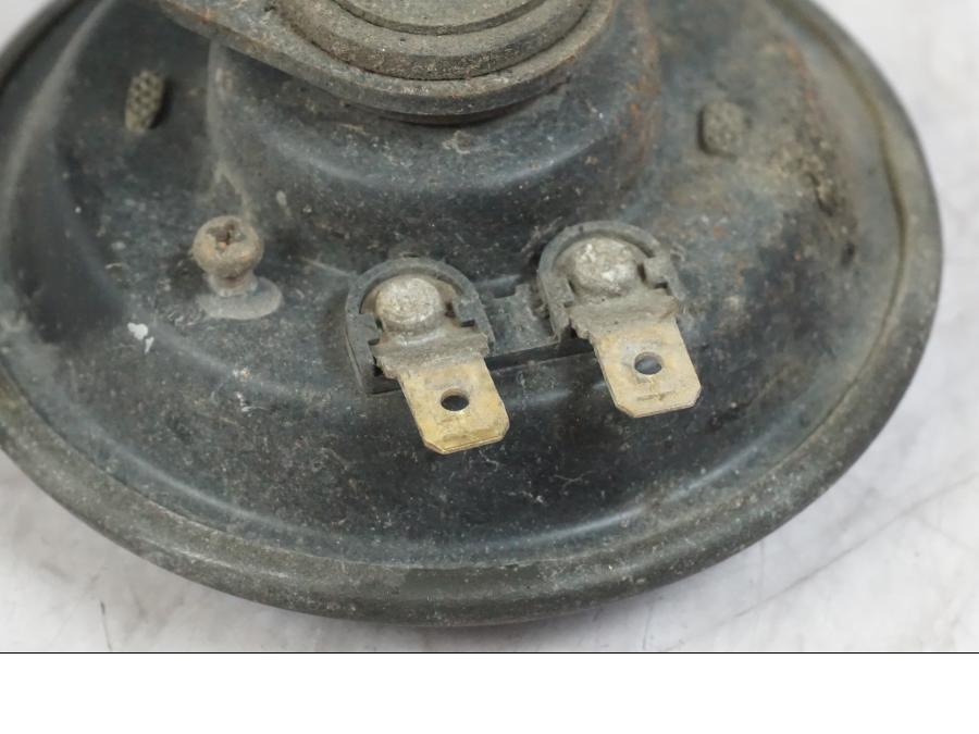 Snett uppifrån på Signalhorn / Tuta från en Kawasaki ZX-6R -2006 motorcykel.