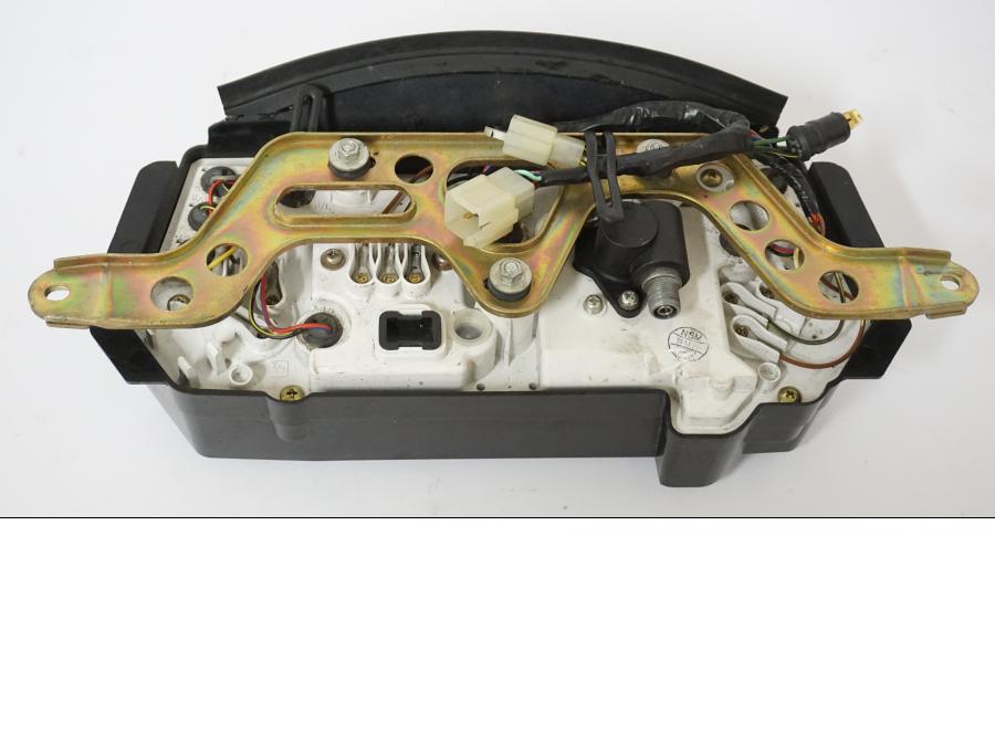 Vänster sida på Instrumentpanel från en Kawasaki GPX 600 -1996 motorcykel.