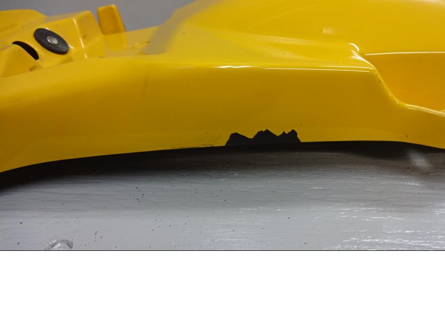 Höger sida på Bakskärm från en BMW R 1150 GS -1999 motorcykel.