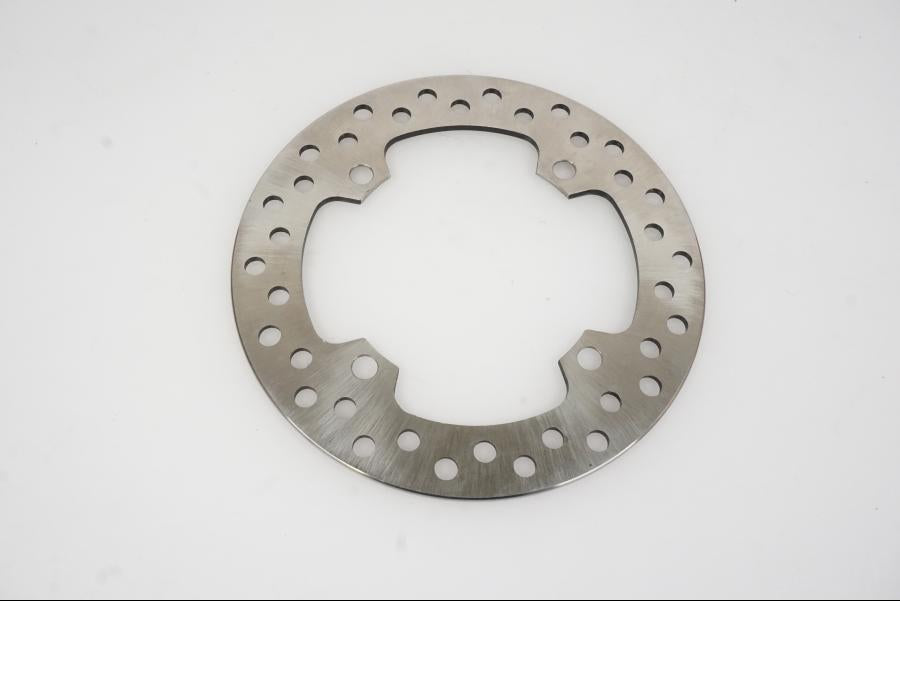 Baksidan på Bromsskiva från en Honda CR 125 -1997 motorcykel.
