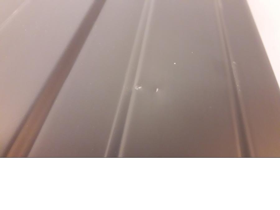 Snett uppifrån på Sidoväska från en Yamaha Diverse -2010 motorcykel.