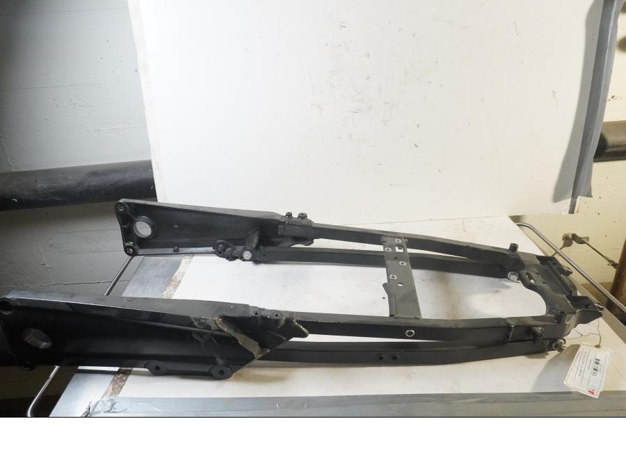 Snett uppifrån på Bakram från en Kawasaki ZZ-R 1400 -2007 motorcykel.