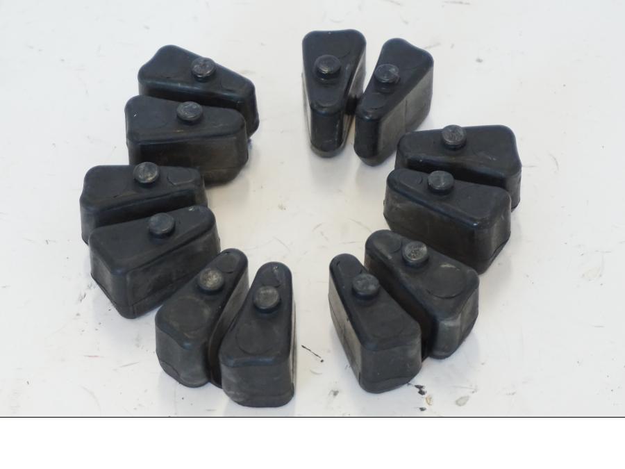 Baksidan på Ryckutjämnare från en Honda CBR 900 RR -2001 motorcykel.