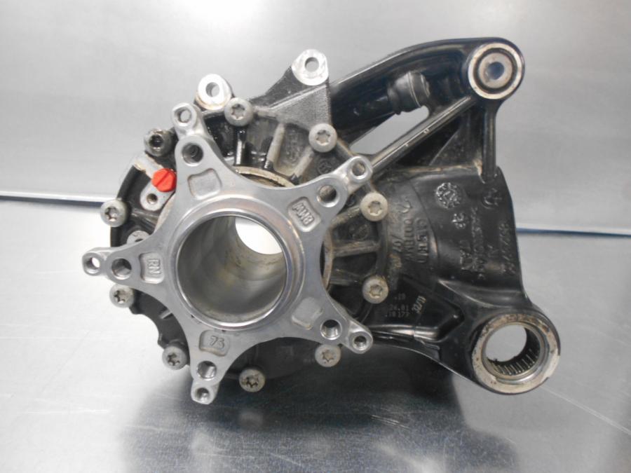 Baksidan på Slutväxel från en BMW R 1200 GS -2015 motorcykel.