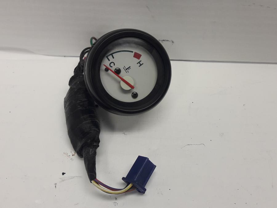 Framsidan på Temperaturmätare från en Triumph Tiger -1999 motorcykel.