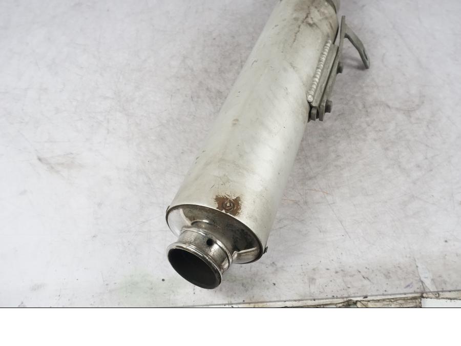 Snett uppifrån på Ljuddämpare Sport från en Yamaha FJ 1100 -1984 motorcykel.