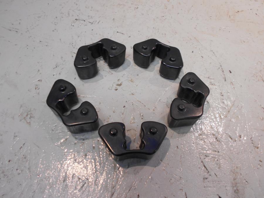 Framsidan på Ryckutjämnare från en Kawasaki Ninja H2 -2018 motorcykel.