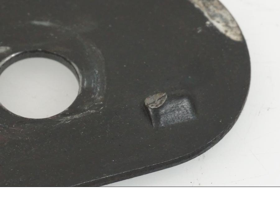 Snett uppifrån på Bensintankfäste från en Yamaha XJ 900 -1997 motorcykel.