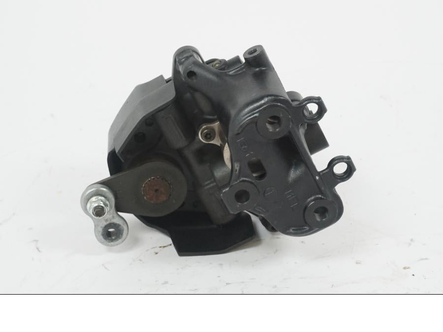 Snett uppifrån på Styrdämpare från en Honda CBR 1000 RR -2004 motorcykel.