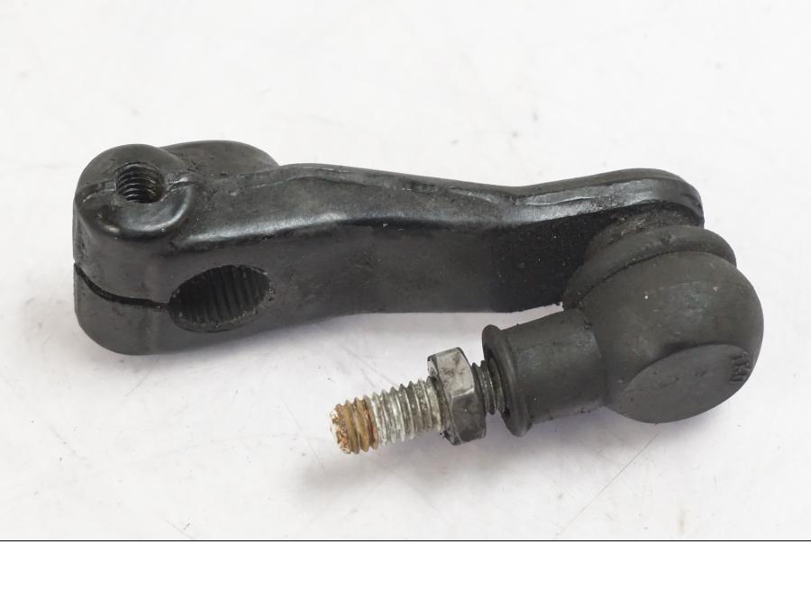 Snett uppifrån på Växelarm från en Kawasaki ZX-10R -2008 motorcykel.