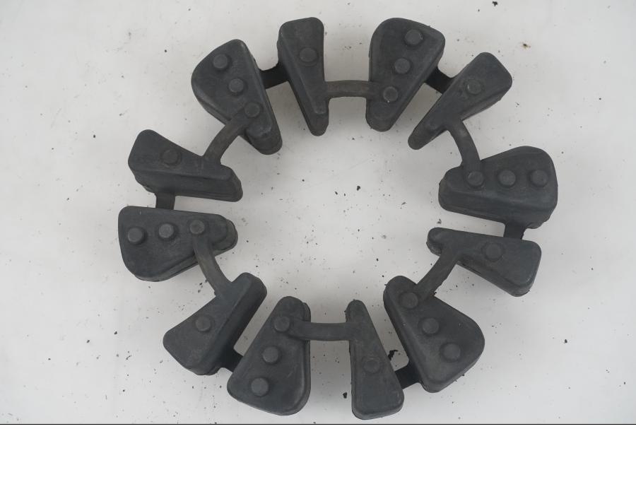 Baksidan på Ryckutjämnare från en Triumph Daytona 675 -2006 motorcykel.