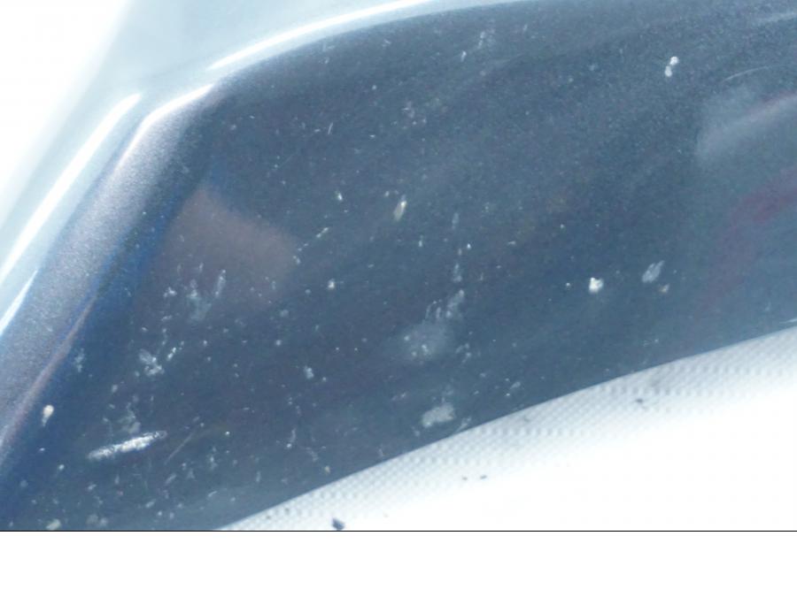 Snett uppifrån på Sidopanel från en H-D Street Glide FLHX -2009 motorcykel.