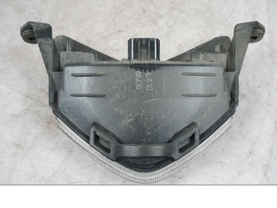 Snett nerifrån på Baklampa från en Kawasaki ZX-6R -2006 motorcykel.