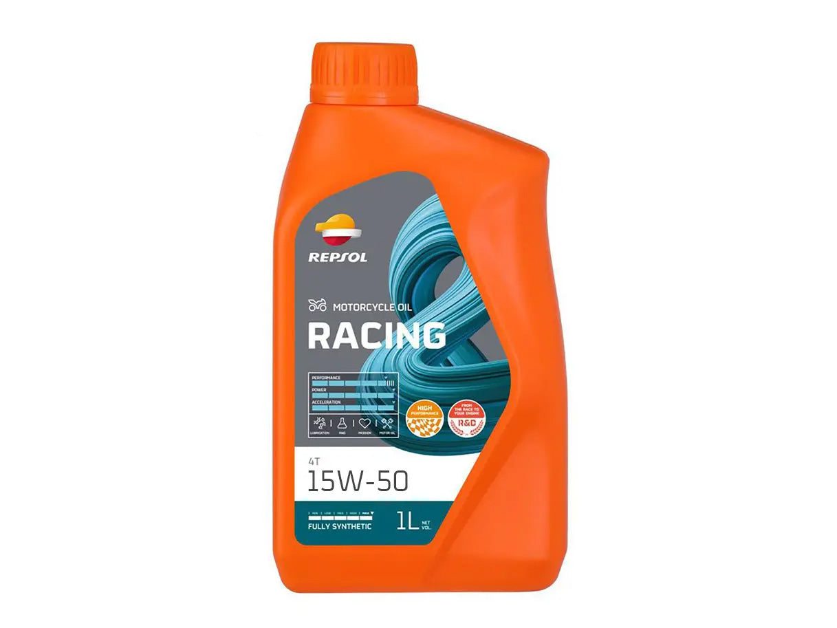 Repsol Racing 4T 15W-50. Helsyntetisk. 1L