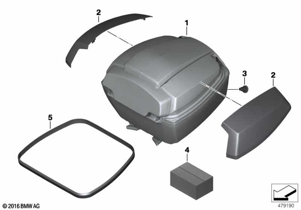 BMW Topbox 35L