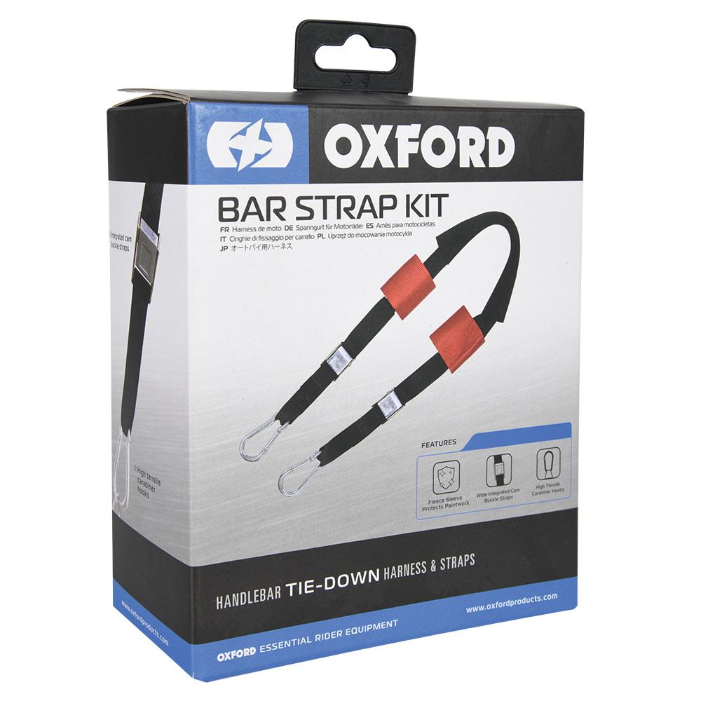 Oxford Bar Strap Kit – Transportfastsättning för motorcykel