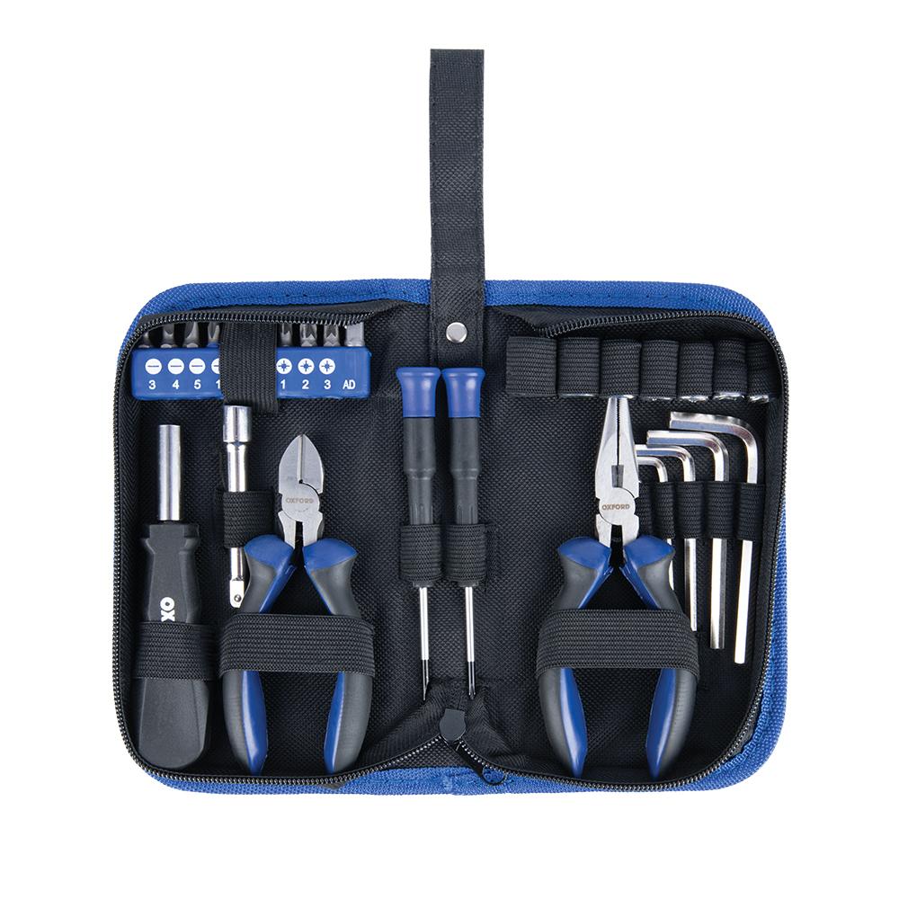 Oxford Biker Toolkit – 28-delars verktygssats för mc