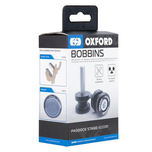 Oxford Bobbins M10 1,25 jemně závitové – černé