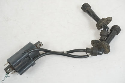 Snett uppifrån på Tändspole från en Suzuki GSX-R 750 -1988 motorcykel.