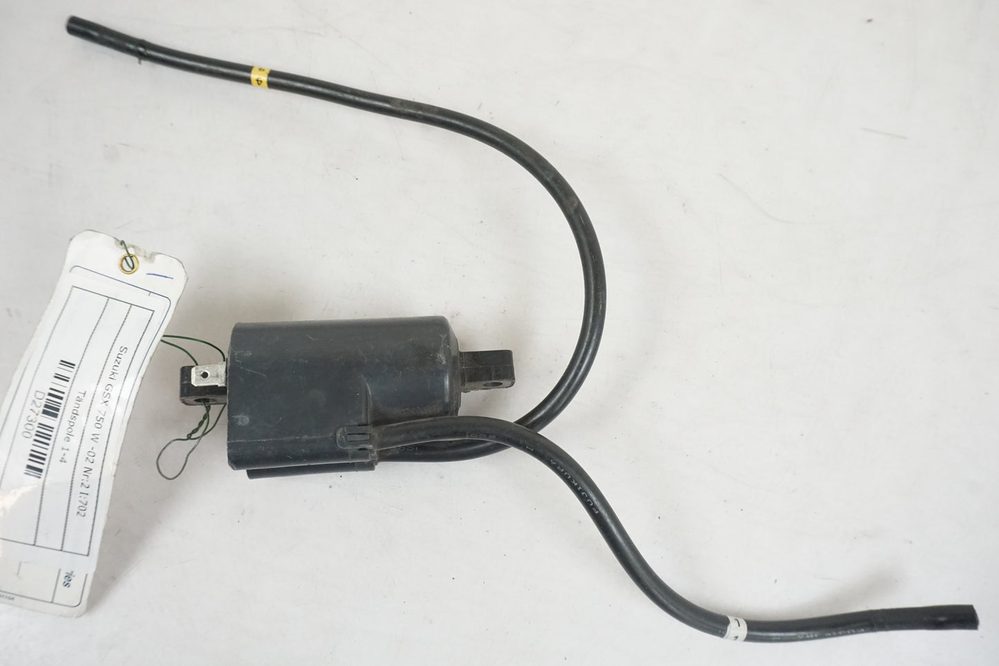 Framsidan på Tändspole från en Suzuki GSX 750 -2002 motorcykel.