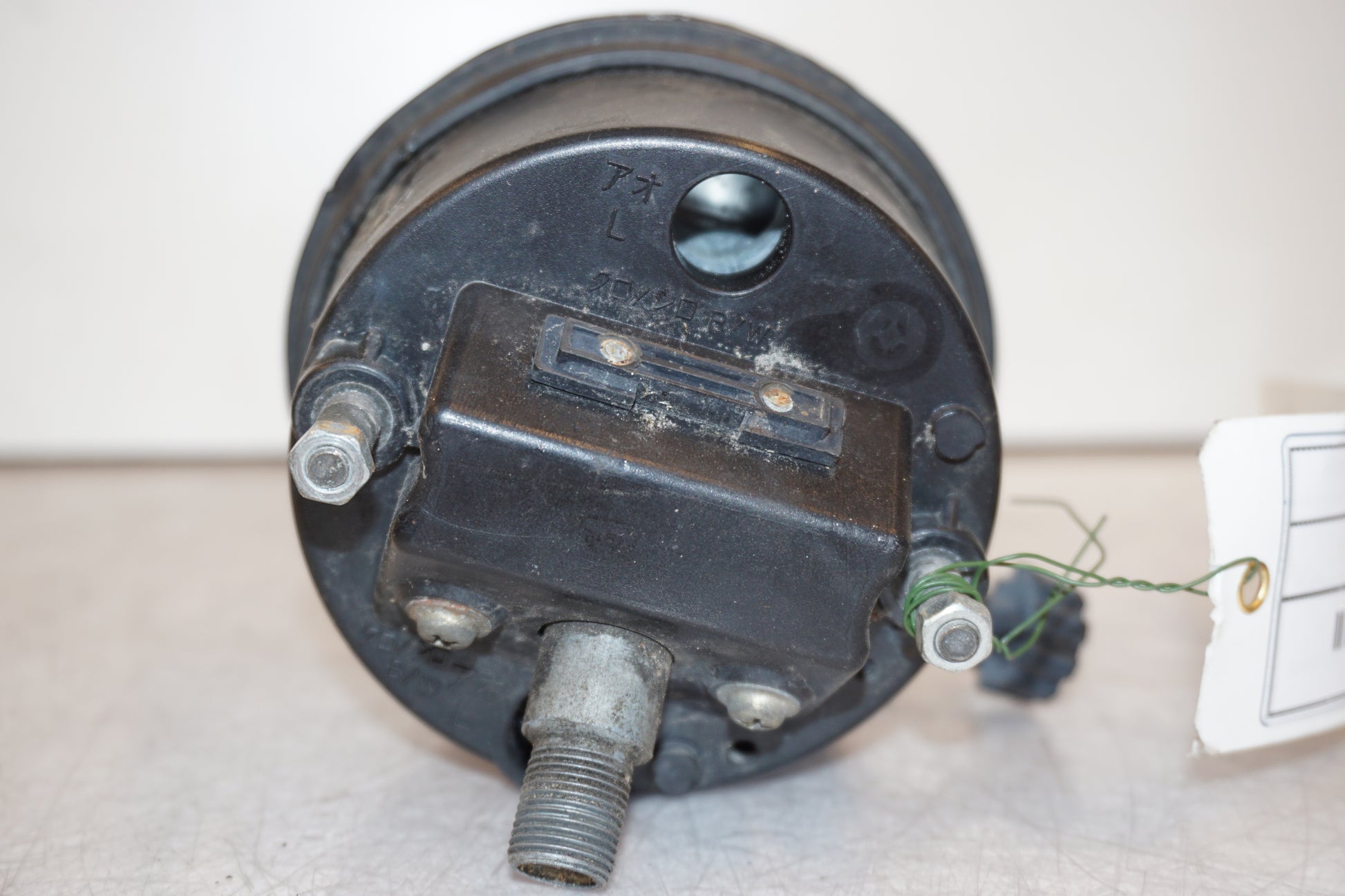 Extrabild1 på Hastighetsmätare från en Yamaha FZ 750 -1985 motorcykel.