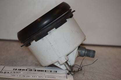 Snett uppifrån på Instrumentpanel från en Yamaha TZR 125 -1990 motorcykel.