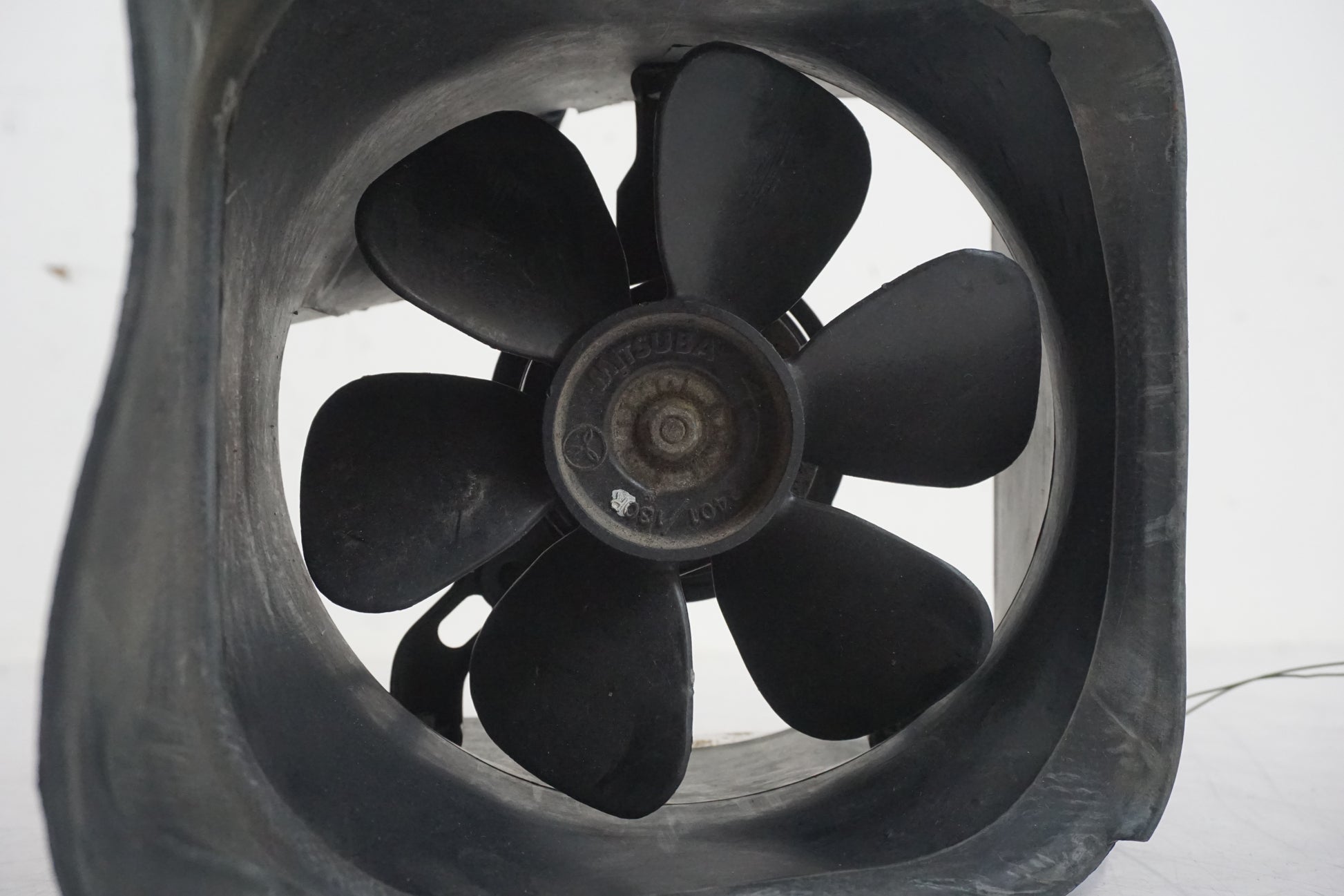 Baksidan på Vattenkylfläkt från en Honda GL 1500 -1998 motorcykel.