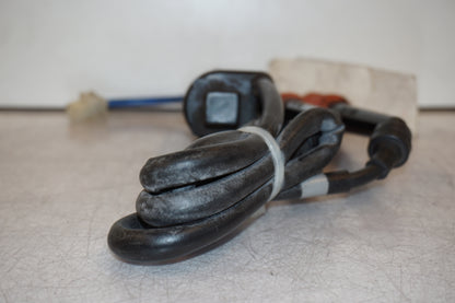 Snett uppifrån på Tändspole från en Yamaha FZ 750 -1988 motorcykel.