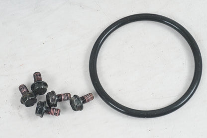 Baksidan på Bensinpump insprut från en Kawasaki Z 750 -2008 motorcykel.