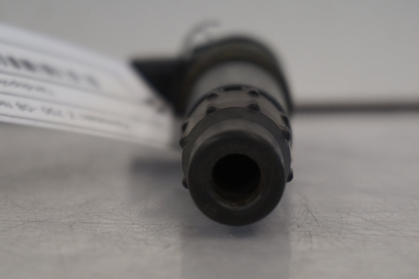 Snett uppifrån på Tändspole från en Kawasaki Z 750 -2008 motorcykel.