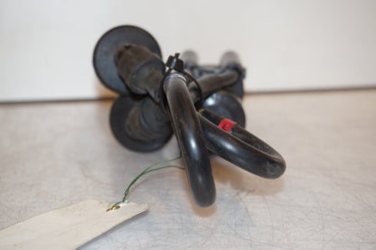 Snett uppifrån på Tändspole från en Yamaha FZ-6 -2008 motorcykel.