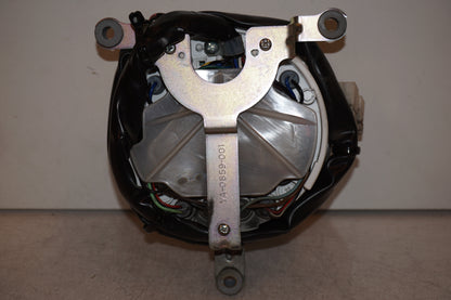 Snett nerifrån på Hastighetsmätare från en Yamaha XVS 1100 -2006 motorcykel.