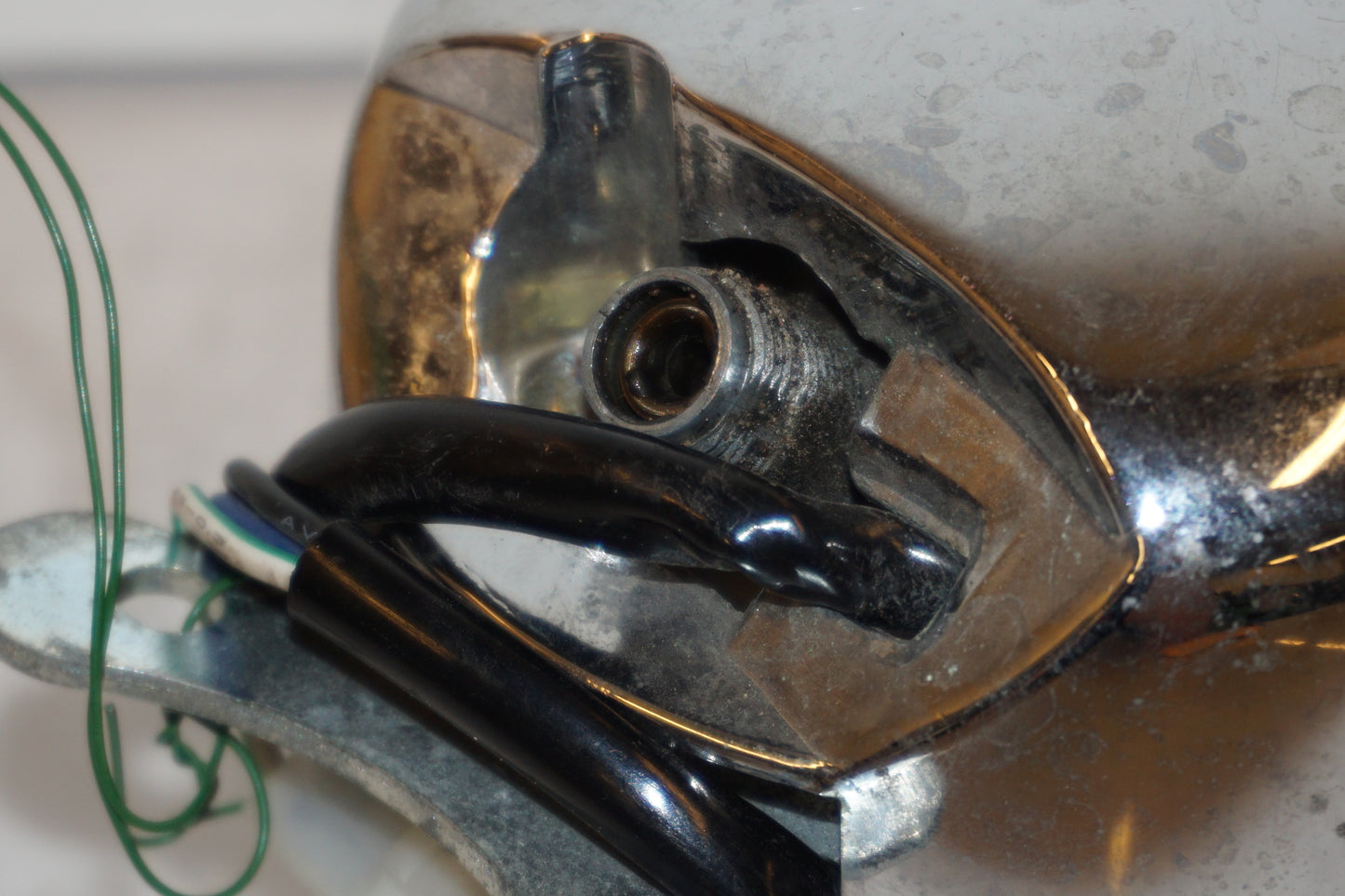 Extrabild1 på Hastighetsmätare från en Yamaha XV 125 -1998 motorcykel.