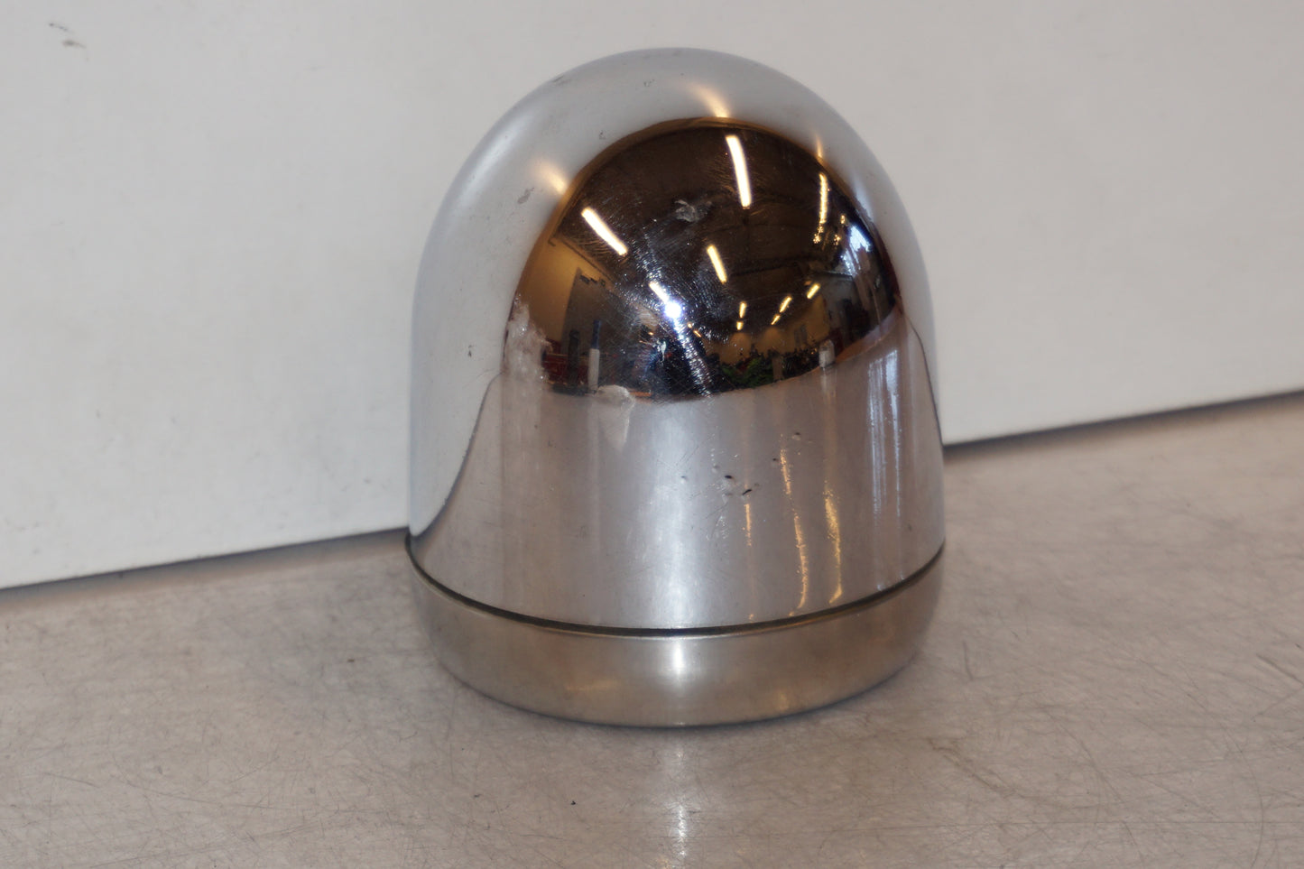 Snett uppifrån på Varvräknare från en Yamaha XV 1100 -1996 motorcykel.