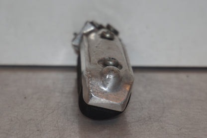 Snett uppifrån på Fotpinne från en Suzuki GSX-R 1100 -1991 motorcykel.