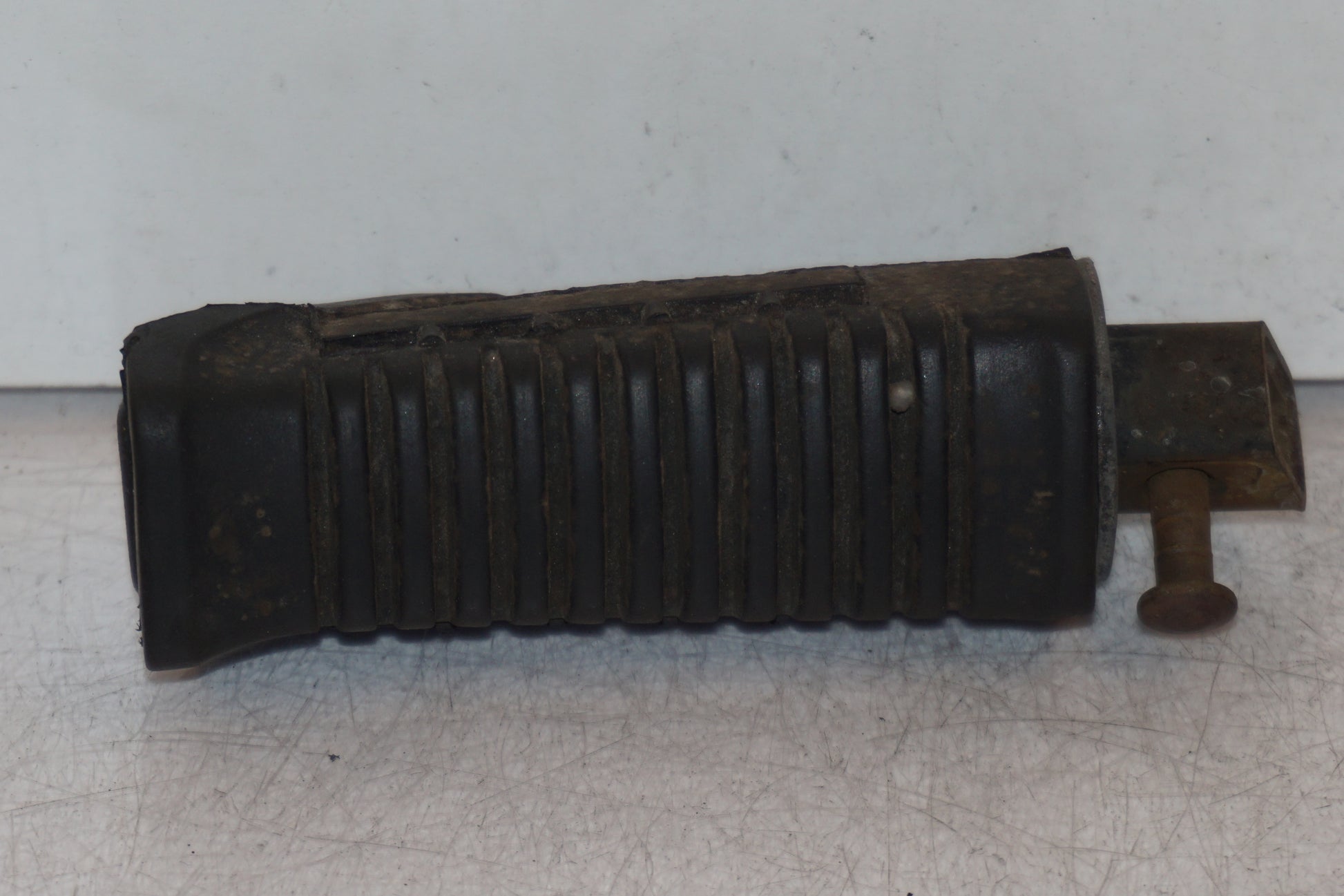 Framsidan på Fotpinne från en Suzuki GS 500 -2004 motorcykel.