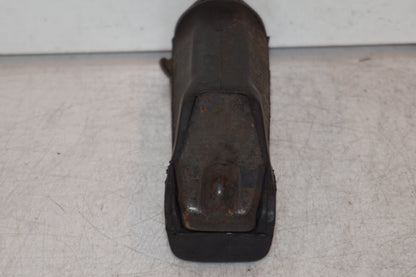 Snett uppifrån på Fotpinne från en Suzuki GS 500 -2004 motorcykel.